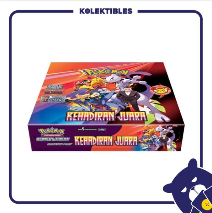 Pokemon Sealed Box Kehadiran Juara