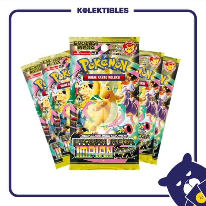 Pokemon Indonesia Sealed Box Mega Impian