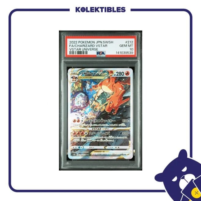 Charizard Vstar 212 SAR - PSA 10