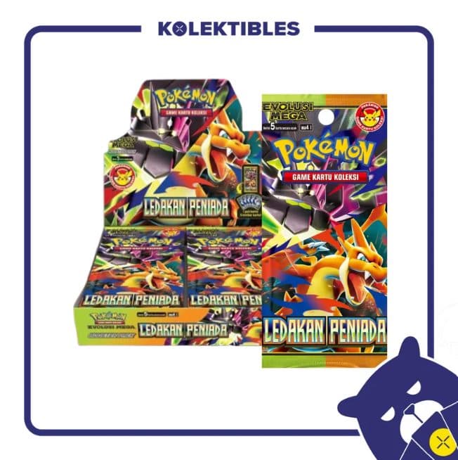 Pokemon Sealed Box MA4 Ledakan Peniada